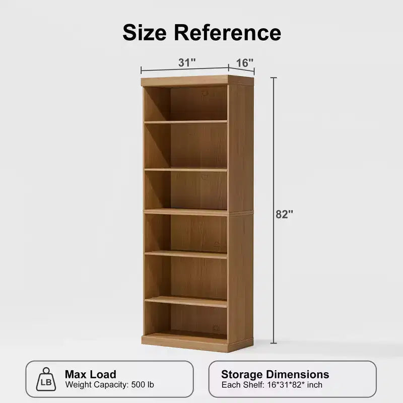 41x31x16 Wood Accent Cabinet with Adjustable Shelf Storage Cabinet without Door Natural
