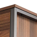 42 Chest 5-Drawers Dresser Accent Cabinet Walnut