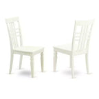 Beachy Beauty Dining Chair With Wood Seat - Linen