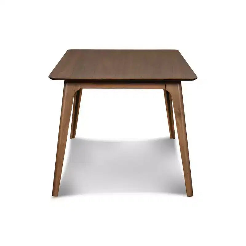 59 Solid Wood Rectangular Dining Table In Walnut