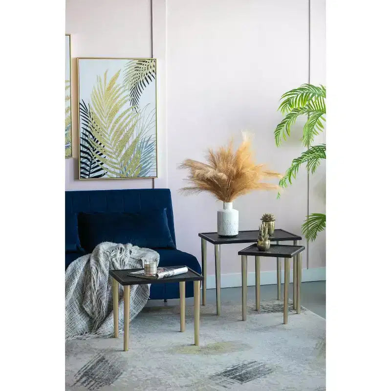 Nesting Side Tables Large Medium Small