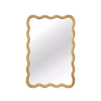 20 x 30 Rectangular Decorative Wall Mirror with Solid Wood Frame, Accent Vanity Mirror for Bathroom or Entryway