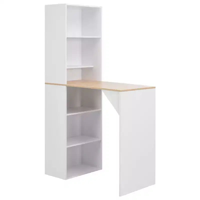 Bar Table Kitchen Pub Table Bistro Table for Dining Room with Cabinet