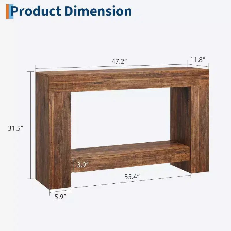 Rectangle Metal Table Top End Table 1-piece