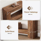 Rectangle Metal Table Top End Table 1-piece