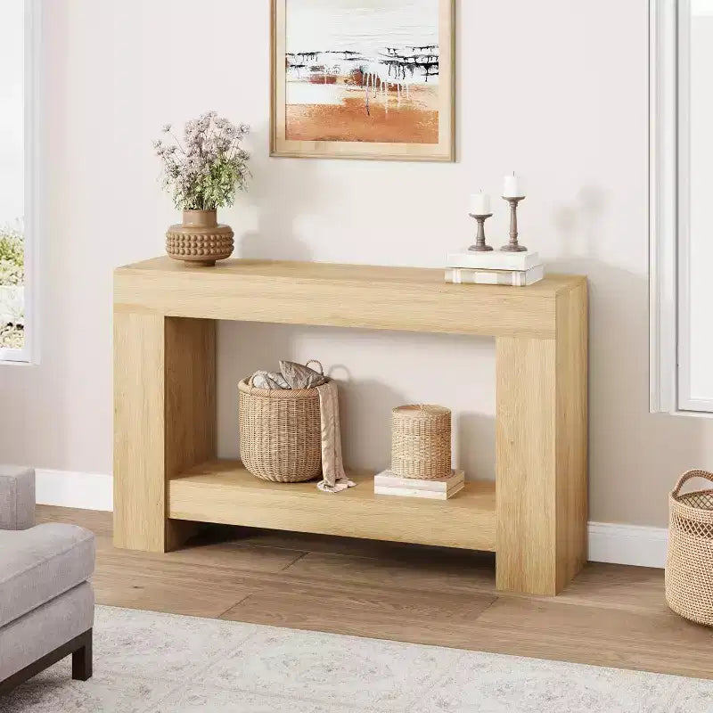 Rectangle Metal Table Top End Table 1-piece