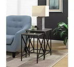Rectangle Metal Table Top End Table 1-piece