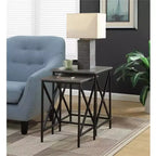 Rectangle Metal Table Top End Table 1-piece