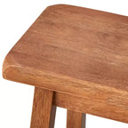 Marney Counter Height 24" Saddle Stool Driftwood