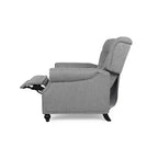 Callade Tufted Power Recliner Gray/Dark Brown