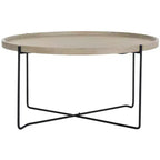 Auden Accent Table - FOX4254A - Beige - Safavieh Couture