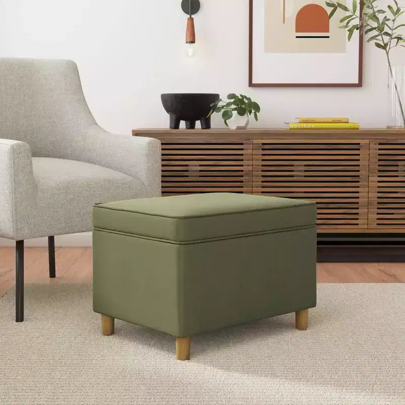 24" Storage Ottoman