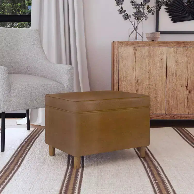 24" Storage Ottoman