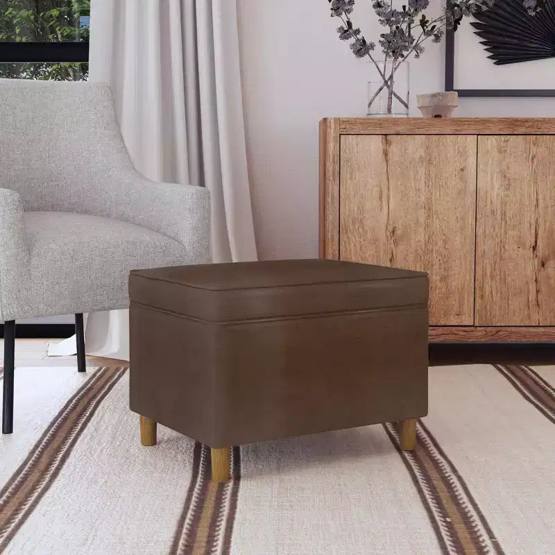 24" Storage Ottoman