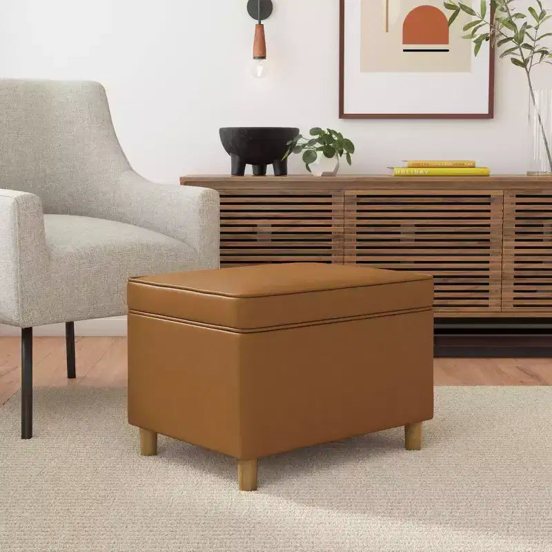 24" Storage Ottoman