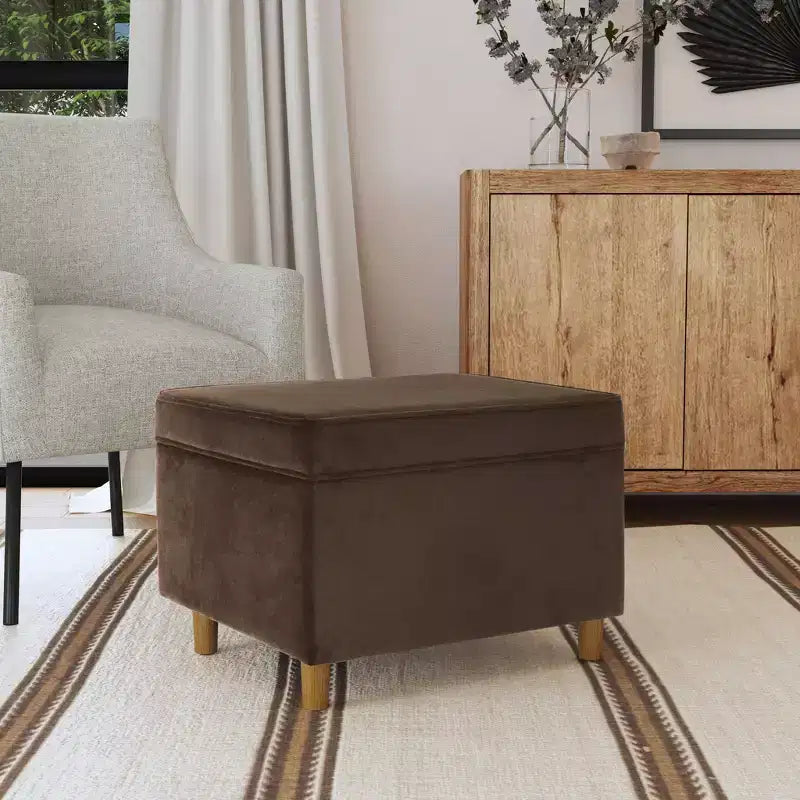 24" Storage Ottoman