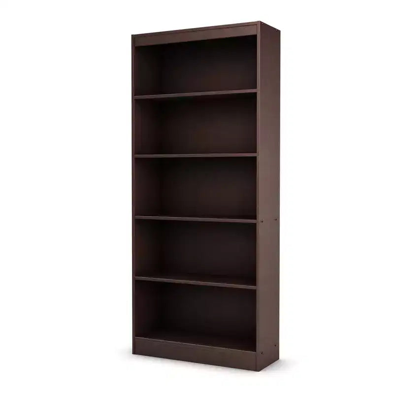 68.75" 5 Shelf Decorative Bookshelf